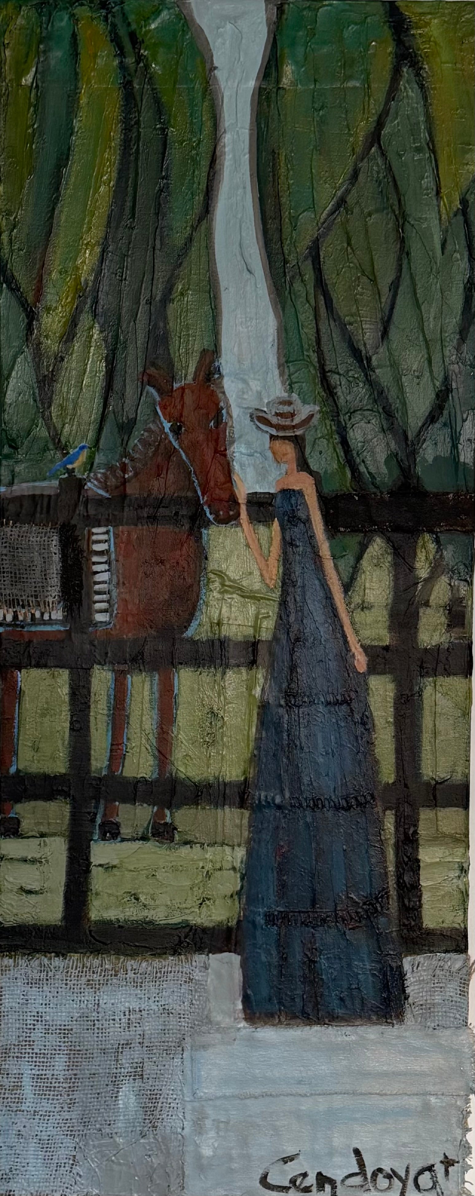 Woman and her horse